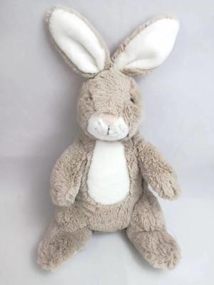 Cina Cute Soft Fluffy Fat Bunny Plush Toys Custom Stuffed Long Ear Rabbit Toys per bambini regalo in vendita