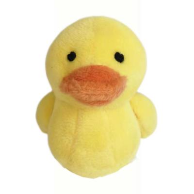 Chine Cute Petit canard jaune fourré en peluche jouet animal canapé décor fourré canard fourré jouet pour les enfants cadeau à vendre