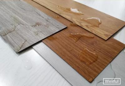 China Dry Back Waterproof Luxury Vinyl Flooring Wood Embossed for sale