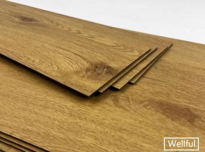 China 1.2mm Thickness UV Coating Glue Down Vinyl Flooring Wood Embossed for sale