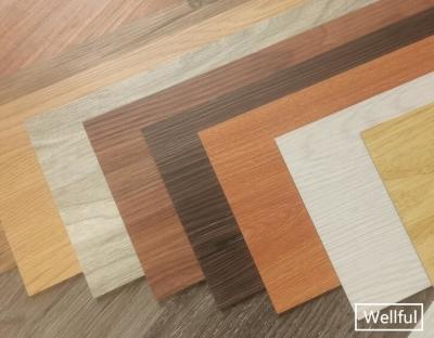 China 1.2MM Peel And Stick Vinyl LVT Flooring Water Proofed Slip Resistance for sale