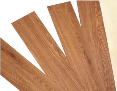China 1.8mm Glue Down LVT Vinyl Flooring 6''X36'' Smooth Edge Easy For Installation for sale