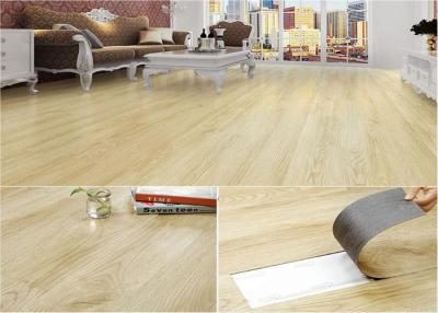 China Indoor 6''×36''×1.8mm Self Adhesive LVT Flooring for sale