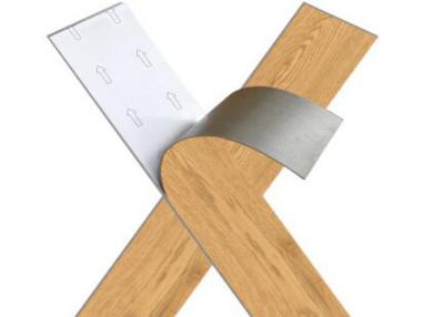 Chine Anti plancher en bois auto-adhésif 1.8mm du × 36inch de l'éraflure 6inch de plancher d'intérieur à vendre