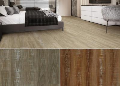 China LVT Vinyl PVC Plank Flooring Wood Embossed UV Coating With Wear Layer Protection for sale