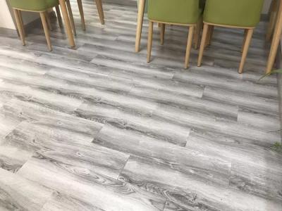 China Grey Nordic PVC Plank Flooring Thickness 1.8mm Waterproof for sale