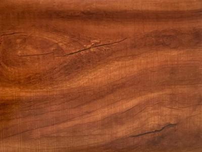 China De madeira luxuoso traseiro seco da espessura de revestimento 1.2mm da telha do vinil gravado à venda