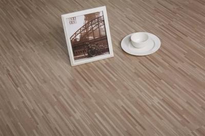 China Glue Down PVC Plank Wood LVT Flooring UV Coating Surface for sale