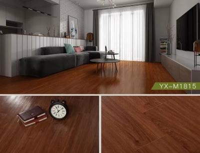 China Fireproof Plank Wood LVT Flooring Anti Scratch Deep Wood Embossed for sale