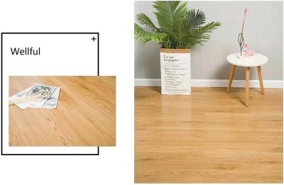 China Commercial PVC Tile Floor With Oak Wood Design Thickness 1.5mm for sale