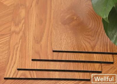 China Dry Back PVC Plank Flooring Oak Wood Thickness 1.2mm Wear Layer 0.07mm for sale