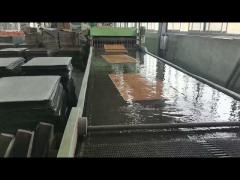 PVC floor production