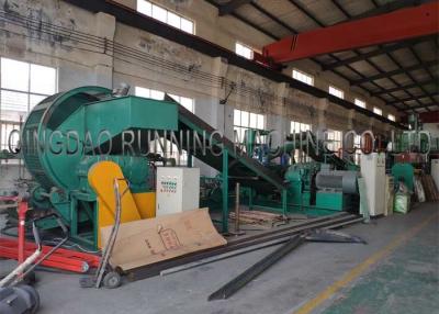 China neumático de la basura 1000kg/h que recicla la cadena de producción de goma del polvo en venta