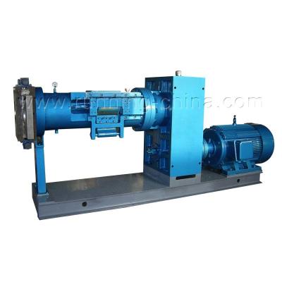 China High Speed Hot Feed Rubber Extruder With Temperature Measuring And Indicating Device for sale