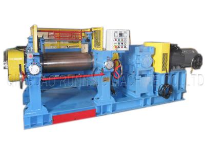 China Adjustable Gap Lab Mixing Mill , Open Mill Rubber Mixing With 320mm Roll Length for sale