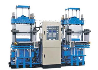 China Einfach betreiben Sie Gummiherstellungsmaschine, Gummiformteil-Presse mit elektrischem System zu verkaufen