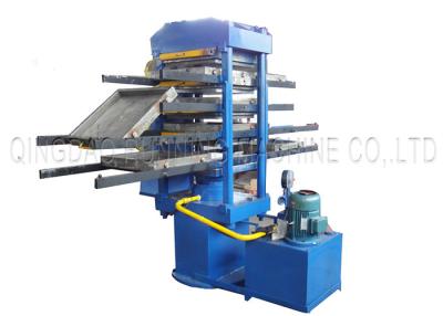 China Four Column Type Rubber Making Machine Rubber Ground Tile Press 120/160ton Pressure for sale