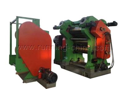 China Three Four Roll Rubber Calender Equipment , Rubber Calender Press Machine for sale