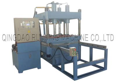 China 50T / 80T / 120T pressure Playground Rubber Powder Tile Vulcanizing Making Machine for sale