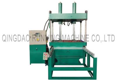 China 1000 * 1000mm Rubber Tiles Making Machine, Rubber Powder Tile Molding Press Machine for sale