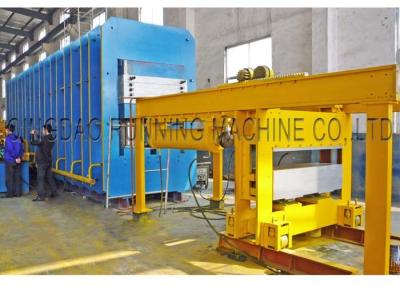 China Fabric Cord Conveyor Belt Making Machine / Rubber Conveyor Belt Continuously Vulcanizing Machine for sale