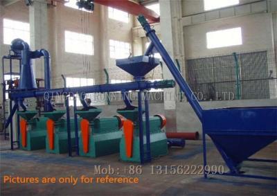 China 3 - 6T/H Waste Tyre Recycling Plant Machinery With Driving Motor en venta