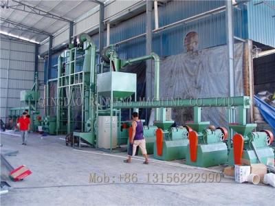 Κίνα 1~3 TPH Tyre Rubber Powder Machine No Pollution High safety προς πώληση