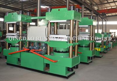 China Tipo a dos caras eficacia de vulcanización de goma de la producción del control del PLC de la máquina de la prensa alta en venta