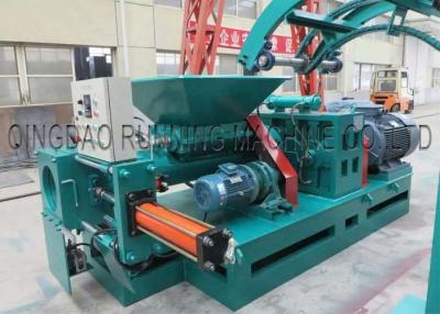 China Double Rotors Force Feeding Single Screw Hot Feed Rubber Extruder for sale