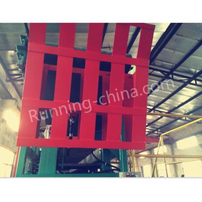 China Overhead Thick 6mm Rubber Batch Off Machine 4m/Min for sale