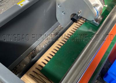 China Manual PVC Conveyor Belt Finger Cutting Machine 1200mm for sale