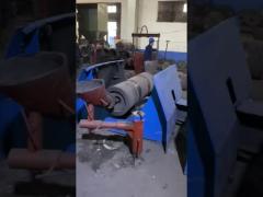 mixing rolls, kneader rotor processing workshop