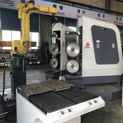 China Water Tap Hardware CNC Polishing Machine Robotic Surface Arm Automatic Grinding for sale