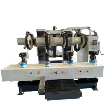 China Precision Machining 6 Axes Four Stations Buffing And Polishing Machine For Brass Pipe Fittings for sale