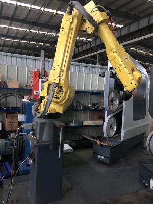 中国 ロボットは6つの軸線のマニピュレーターが付いている自動ひき、磨く機械を作動させます 販売のため