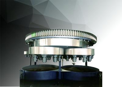 China Maquinaria industrial automatizada flexibilidad rotatoria de la máquina pulidora de 2 estaciones alta en venta