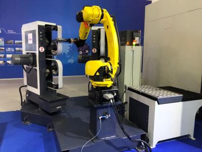 China Polierende Robotermaschine des Schrittmotor-1.5KW für Hähne zu verkaufen