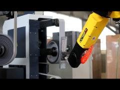 Robotic Automatic Grinding Machine For Brass Faucte / Door Handle / Door Plate