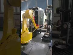 Grinding Stainless Steel By FUNAC Robot