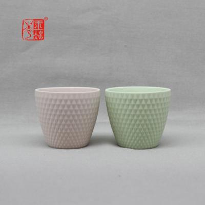 China Colorful Decorative Mini Ceramic Flower Pot Succulent Plant Pots For Plant,Candle,Drinking Or As You Like for sale