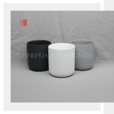China Customized Logo/OEM Ceramic Candle Jar For Pen,Plant,Drink,Candle Or As You Like for sale