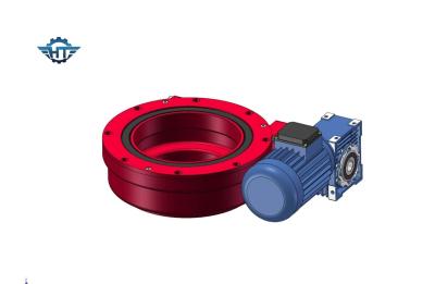 China IP66 Enclosed Housing Small Crane Geared Slewing Ring Drive For Industrial Applications for sale
