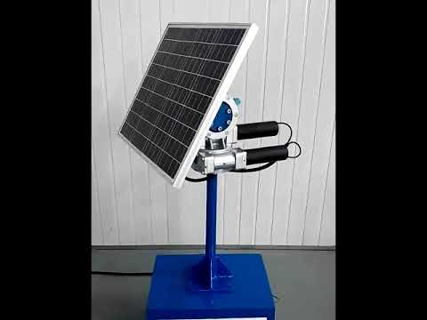 Dual Axis Solar Slew Drive For Solar Tracking System Cast Iron
