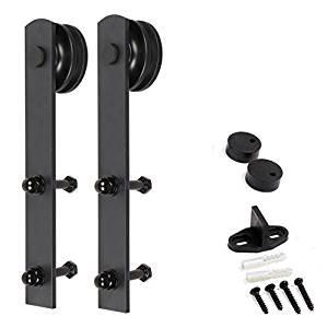 China Carbon steel black sistema push para cajones building hardware sliding door hardware barn for sale