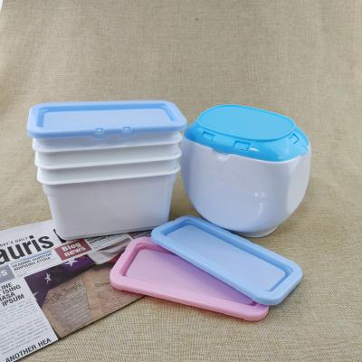 China PP 53g 102MM Square Laundry Powder Storage Container for sale
