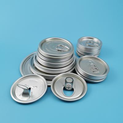 China 73mm Aluminum Alloy 0.25mm Paper Tube Easy Open Jar Lids for sale