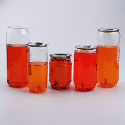 China botella plástica Juice Packaging de la bebida de las latas de bebida de 330ml 375ml en venta