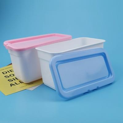 China 400g 500g Plastic Washing Powder Storage Container Liquid Canister Jar for sale