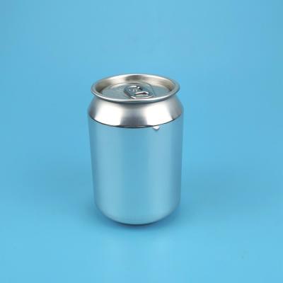 China 250ml Pull Beverage Juice Aluminum Bottle Can Cylinder Shape for sale