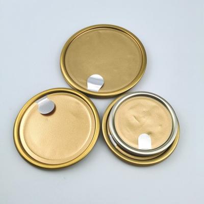 China High Temperature 23mm Aluminum Peel Off Lids Easy Open Covers for sale